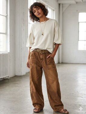 Madewell Puff Sleeve Sweatshirt Style.
Women's size XS